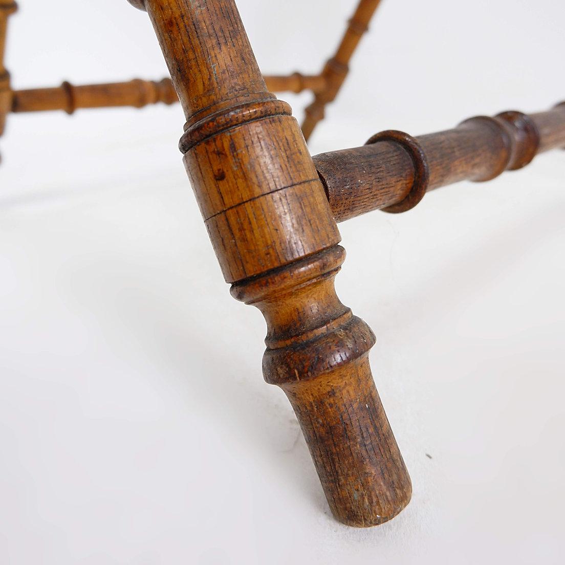 Table à plateau de majordome anglaise du 19ème siècle Bon état - En vente à Linkebeek, BE