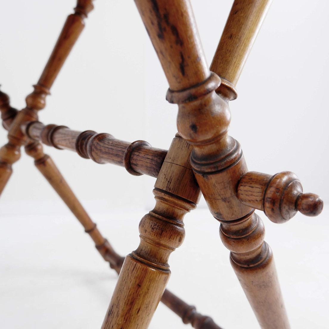Table à plateau de majordome anglaise du 19ème siècle en vente 1