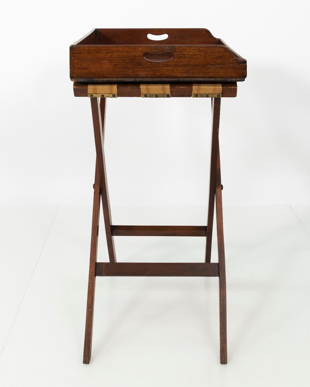 19th Century English Butler's Tray Table 2