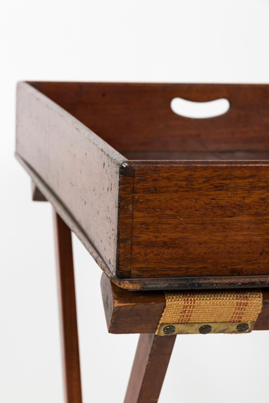 19th Century English Butler's Tray Table 3