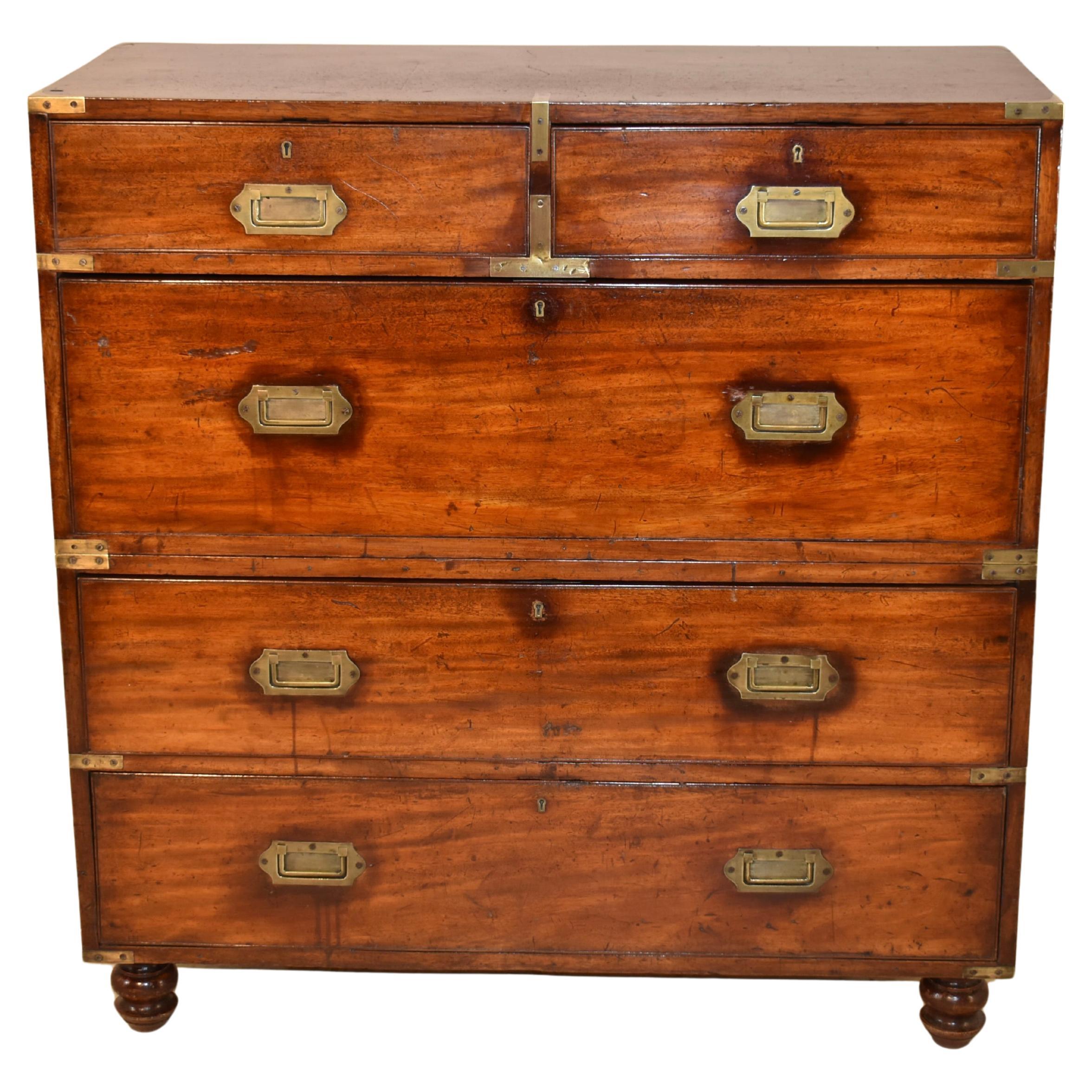19th Century English Campaign Chest