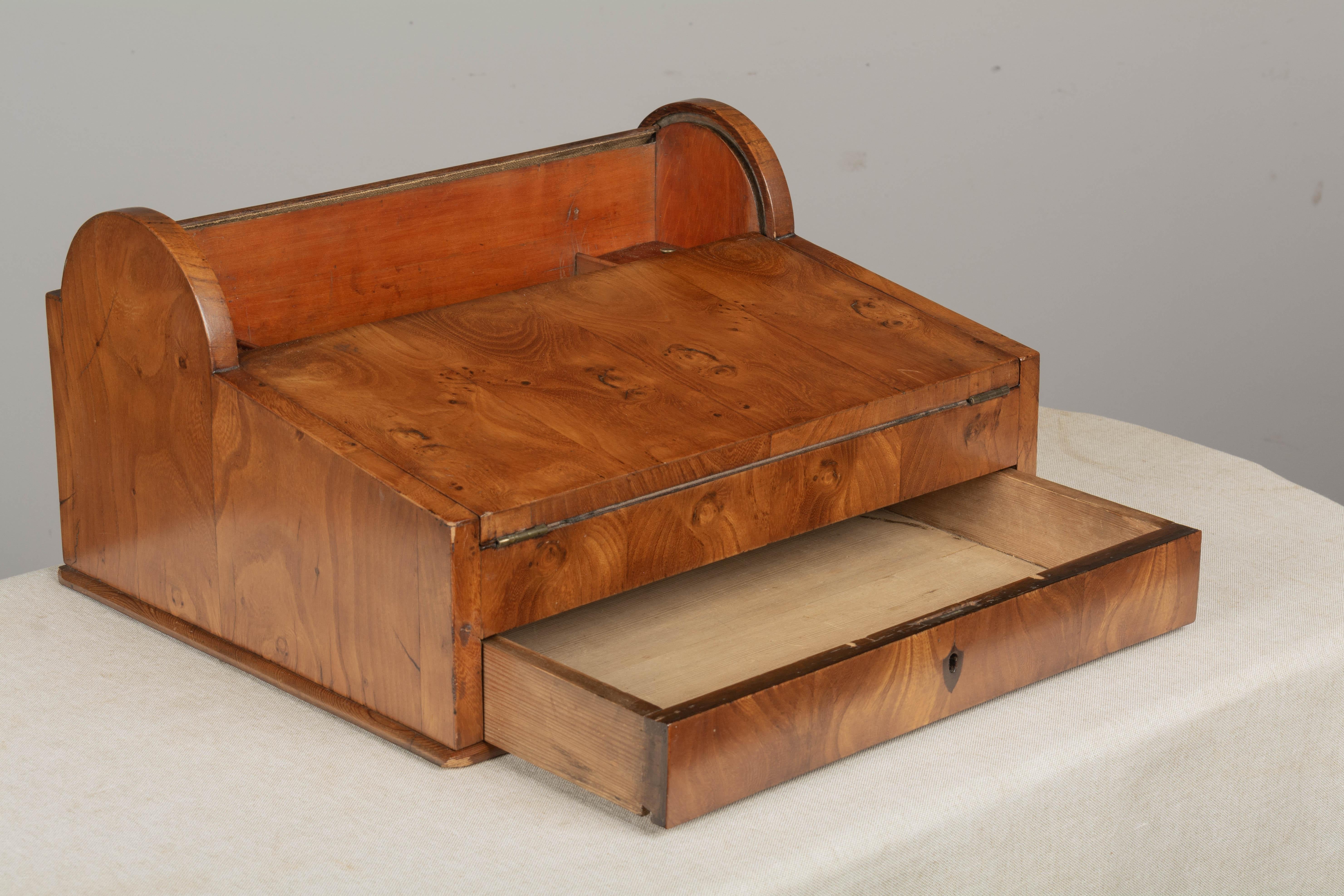 Hand-Crafted 19th Century English Campaign Lap Desk