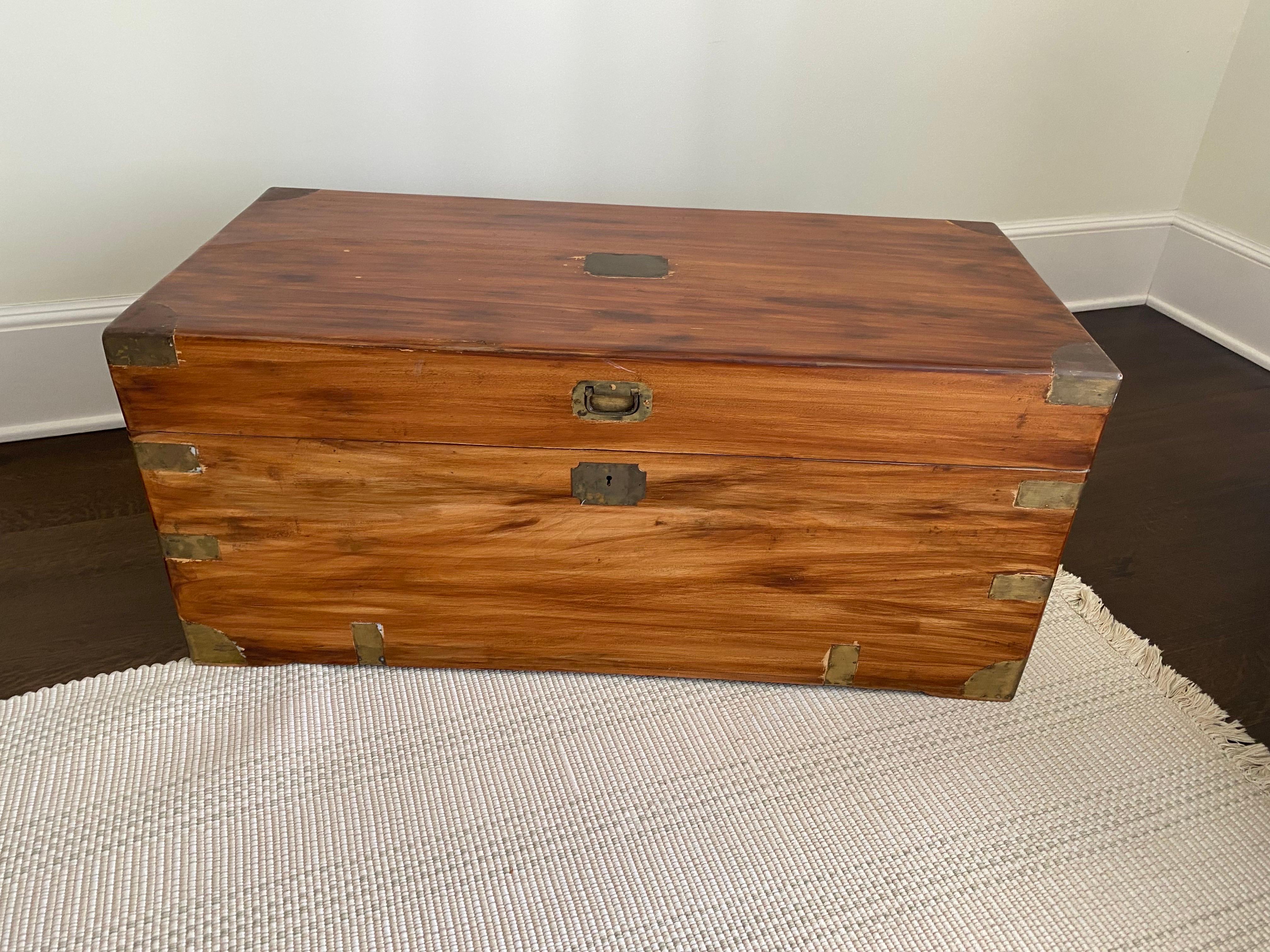 19th Century English Camphor Chest 7