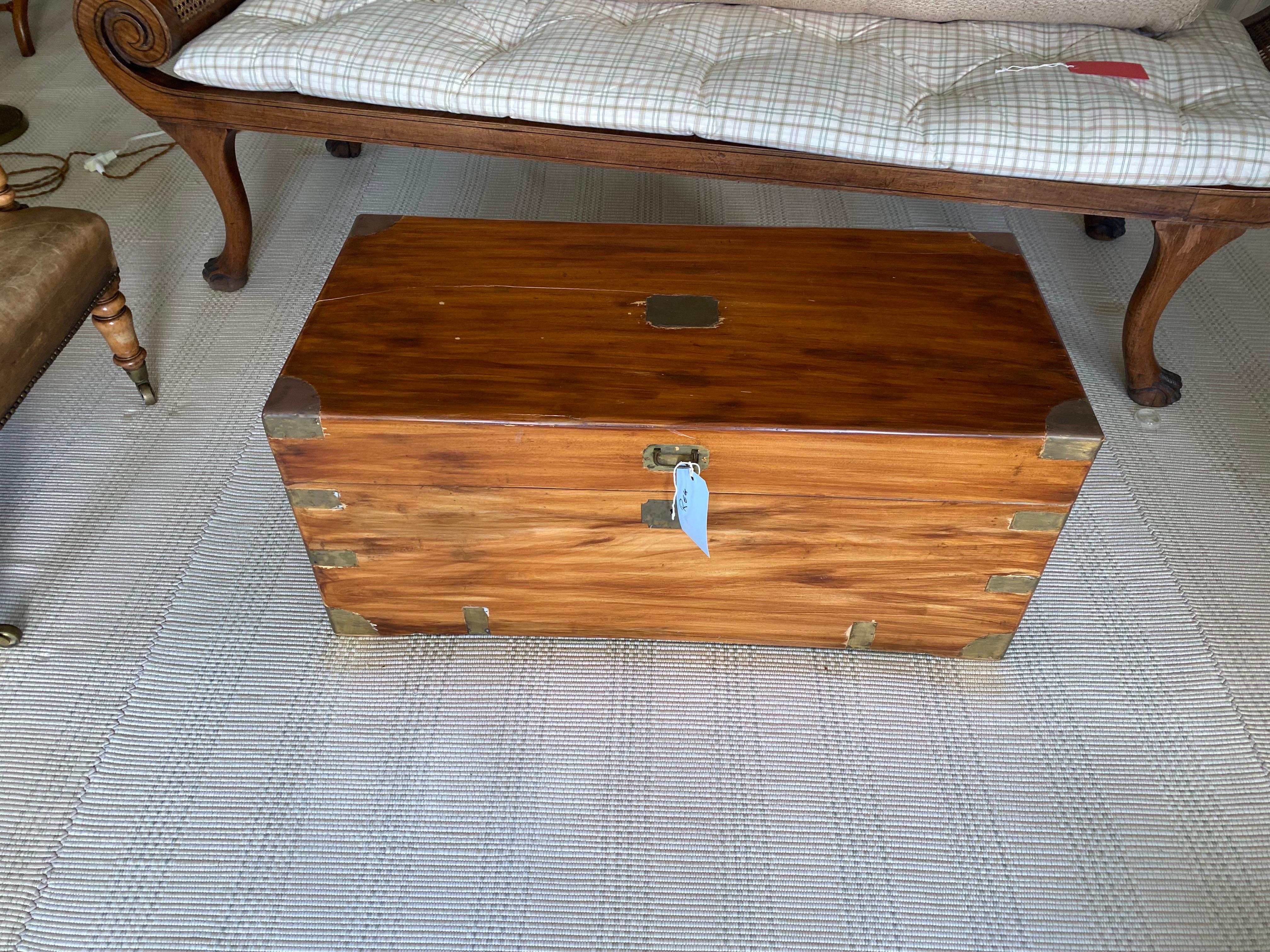 19th Century English Camphor Chest 8