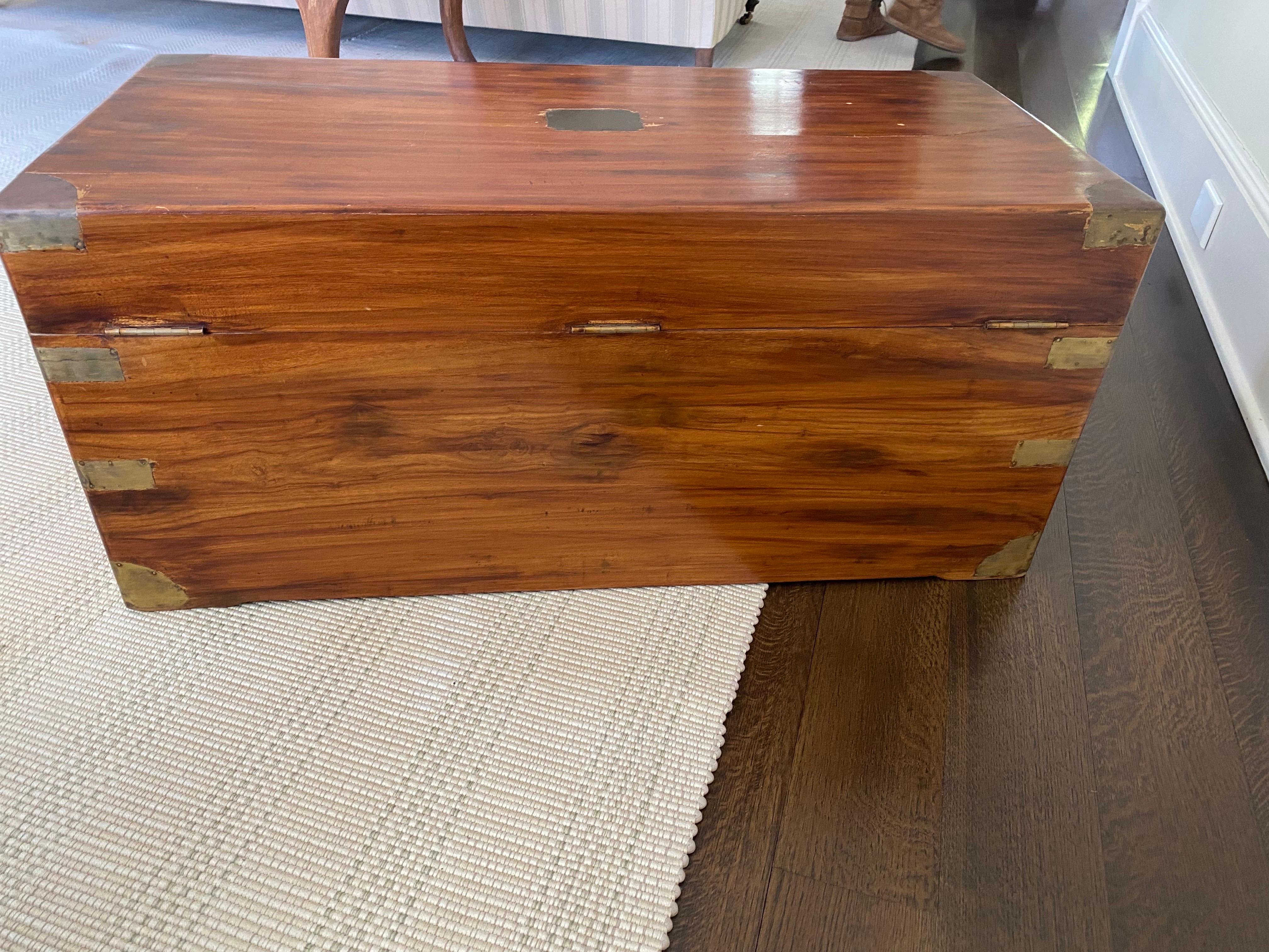 19th Century English Camphor Chest 9