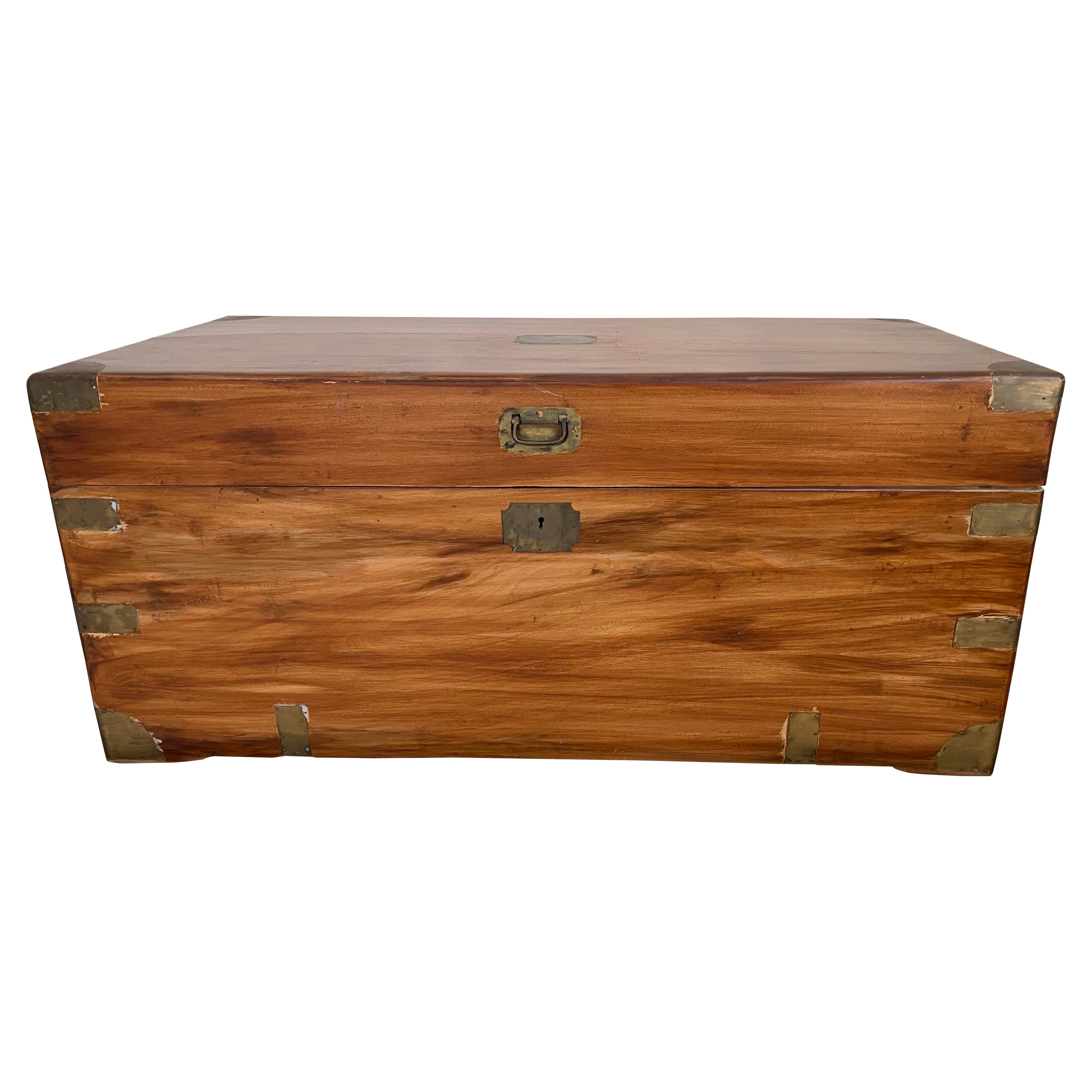 19th Century English Camphor Chest