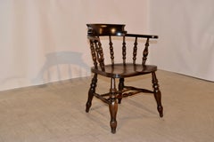 19th Century English Captain's Chair