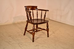 19th Century English Captain's Chair