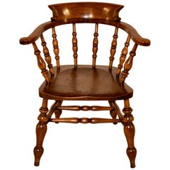 19th Century English Captain's Chair