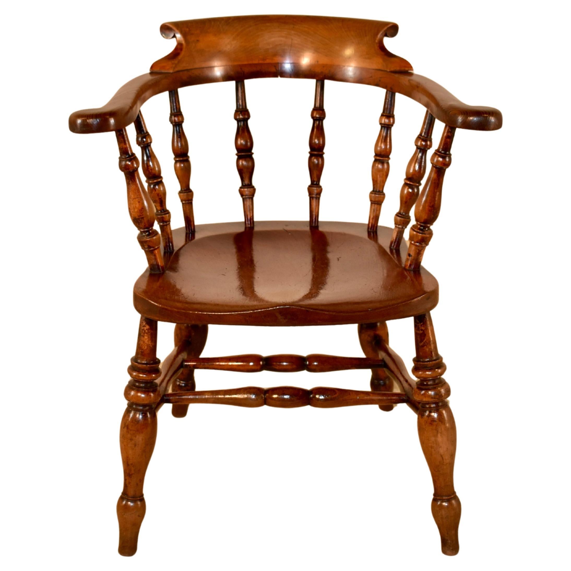 19th Century English Captain's Chair