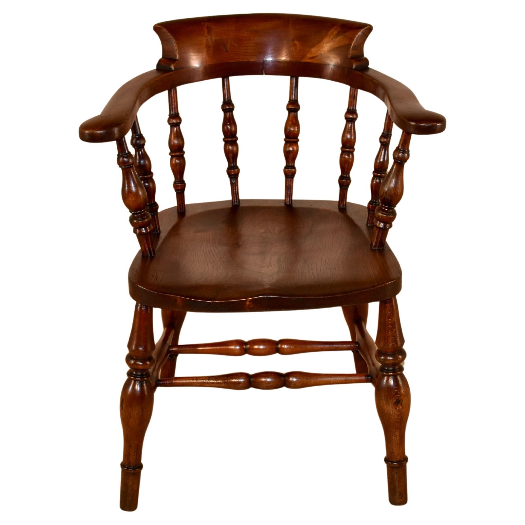19th Century English Captain's Chair