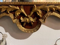 19th Century English Carved and Giltwood Mirror