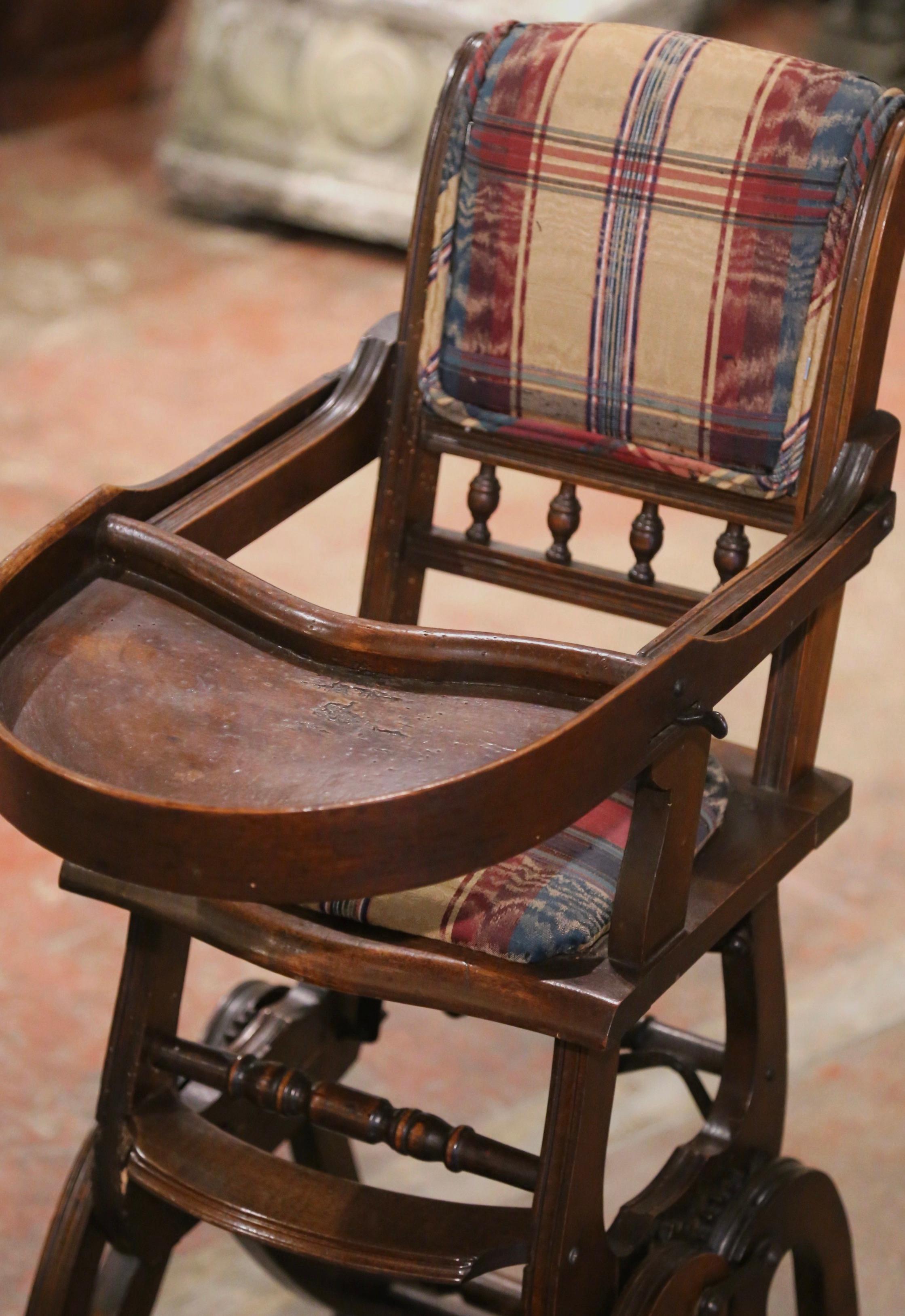 victorian high chair rocker