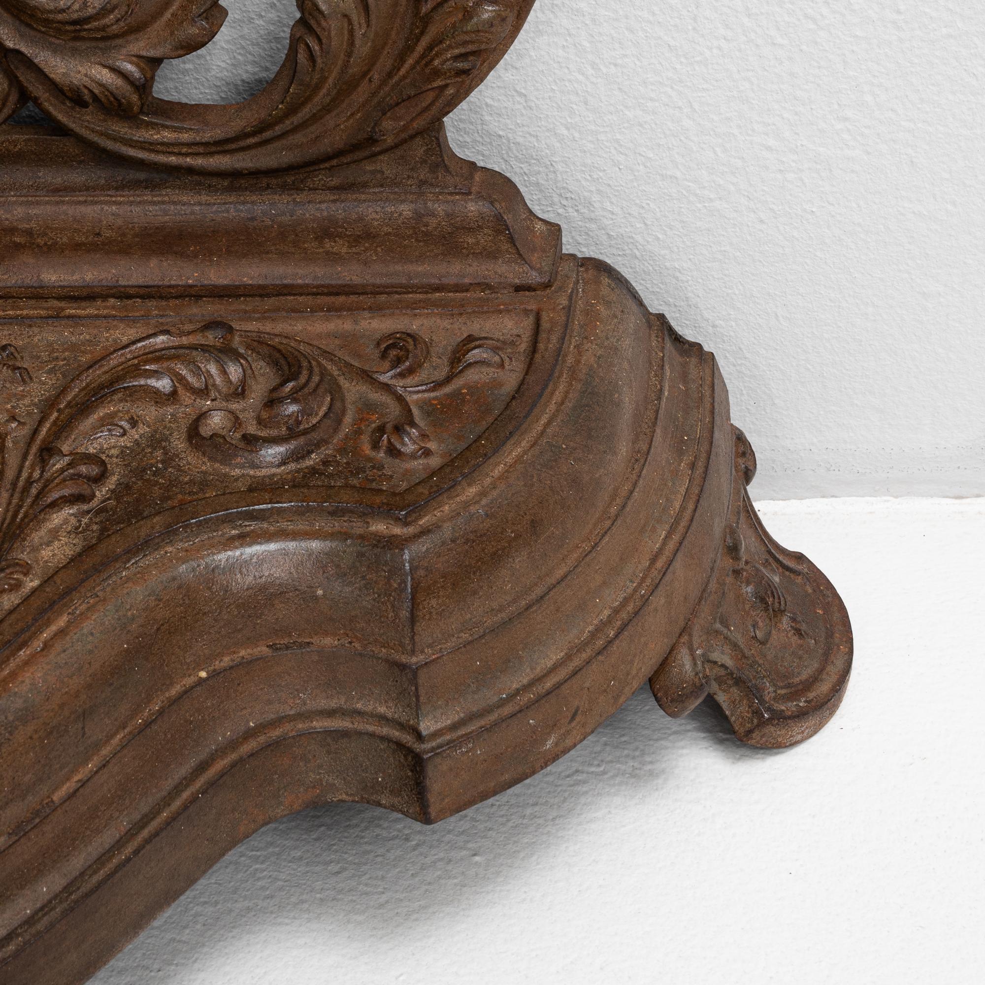 19th Century English Cast Iron Hall Stand For Sale 7