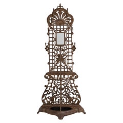 19th Century English Cast Iron Hall Stand