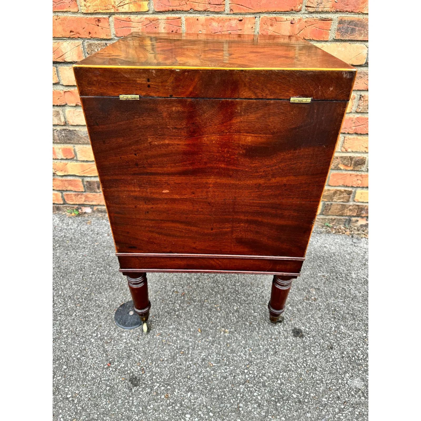 Legno massiccio Cellaret inglese del XIX secolo in vendita