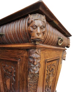 19th Century English Cellarette / Cabinet Table