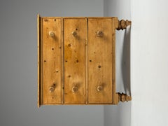 19th-century English chest of drawers