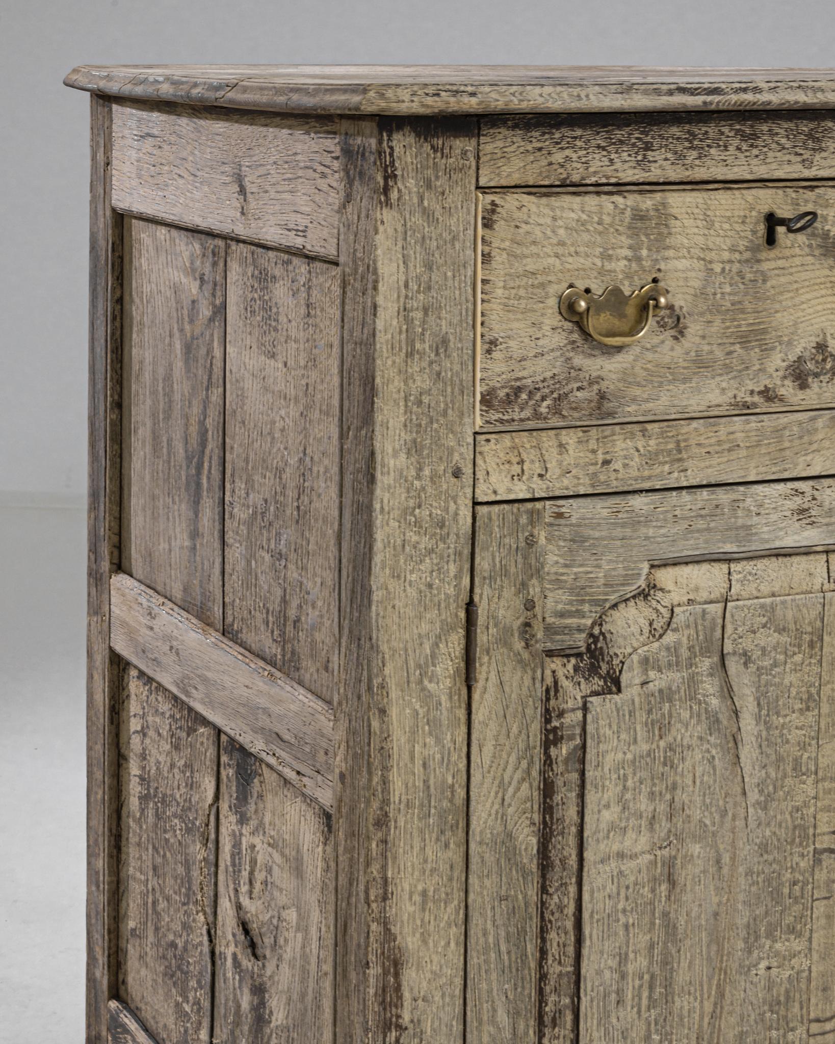 Hand-Carved 19th Century English Chest of Drawers For Sale