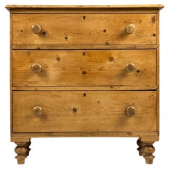 19th-century English chest of drawers