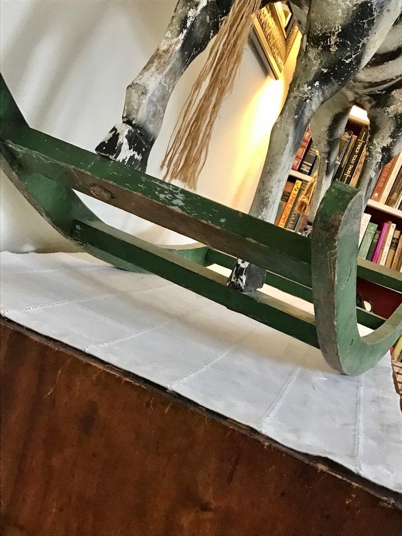 English Rocking Horse Ride On 19th Century For Sale 1
