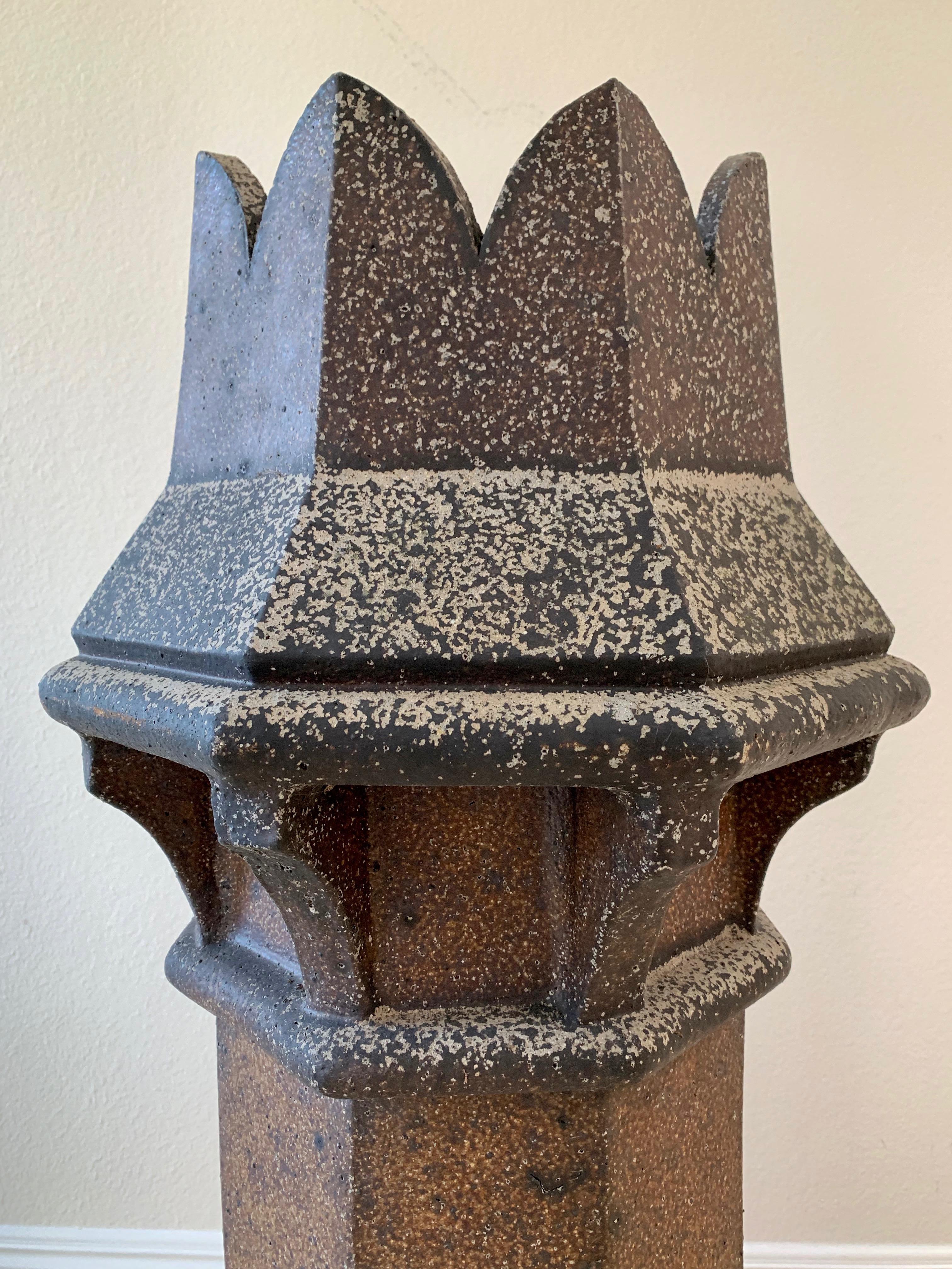 19th Century English Chimney Pot In Good Condition In Denton, TX