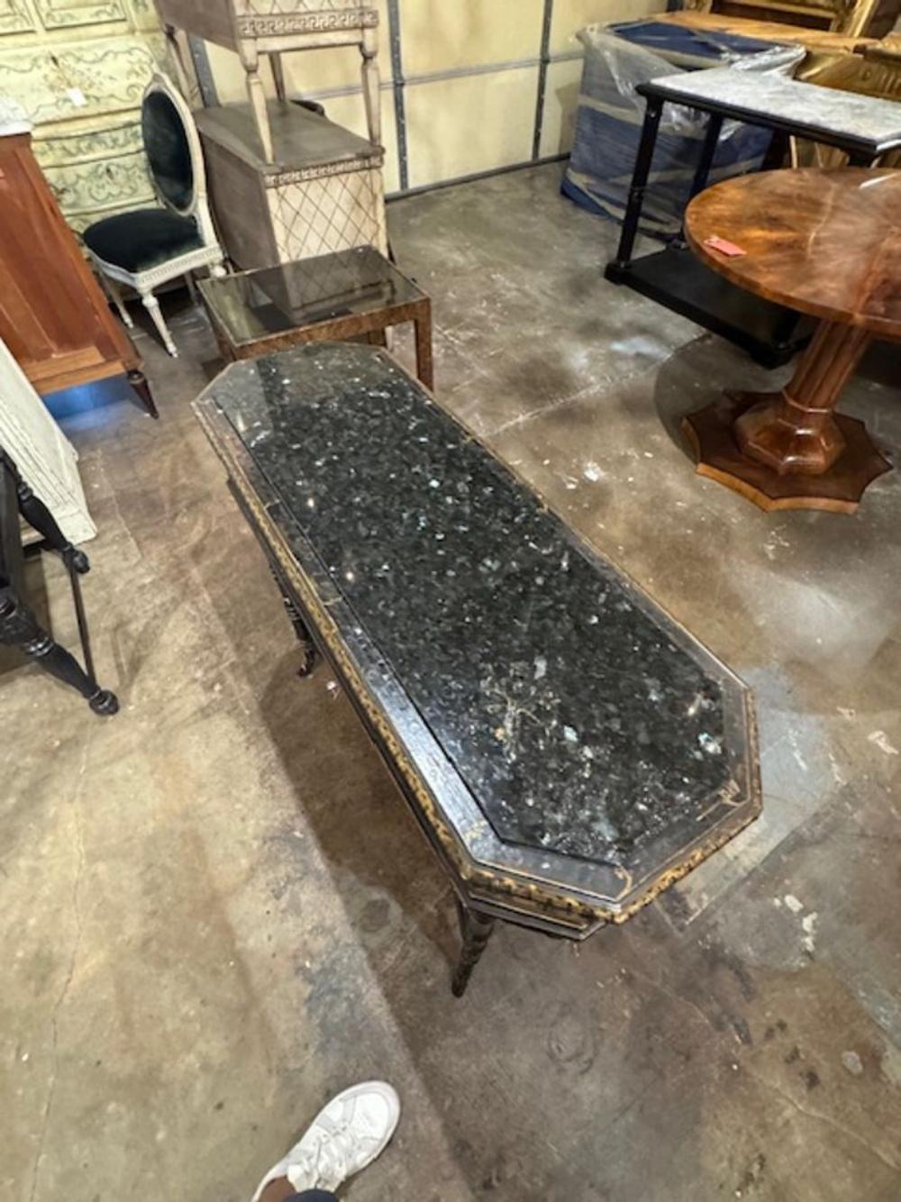 Console a forma di bambù Chinoiserie inglese del XIX secolo in vendita 2