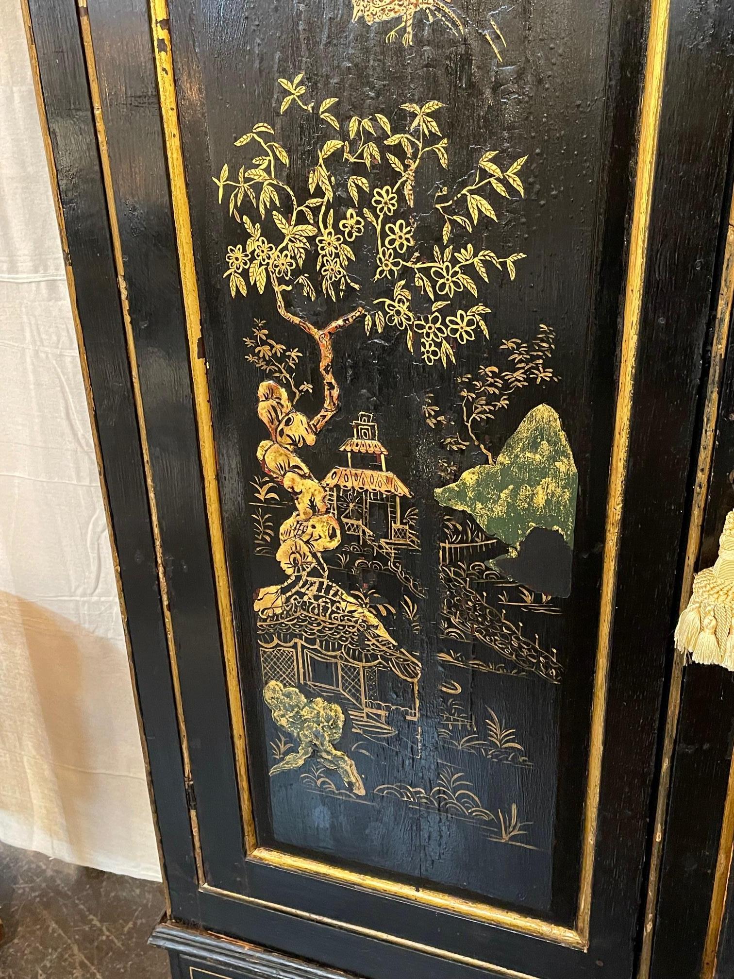 Mid-19th Century 19th Century English Chinoiserie Cabinet