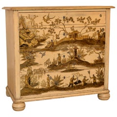 19th Century English Chinoiserie Chest