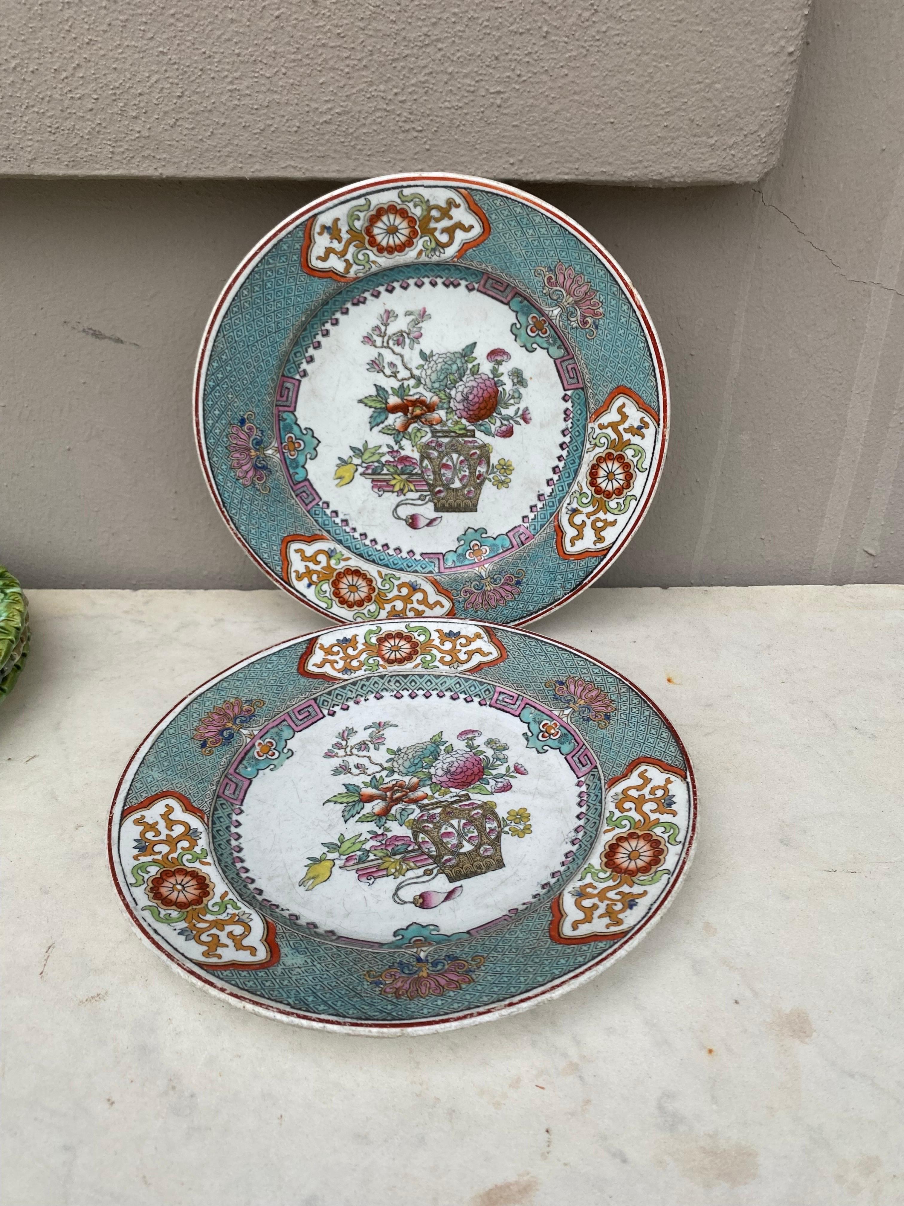 Late 19th Century 19th Century English Chinoiserie Plate Copeland
