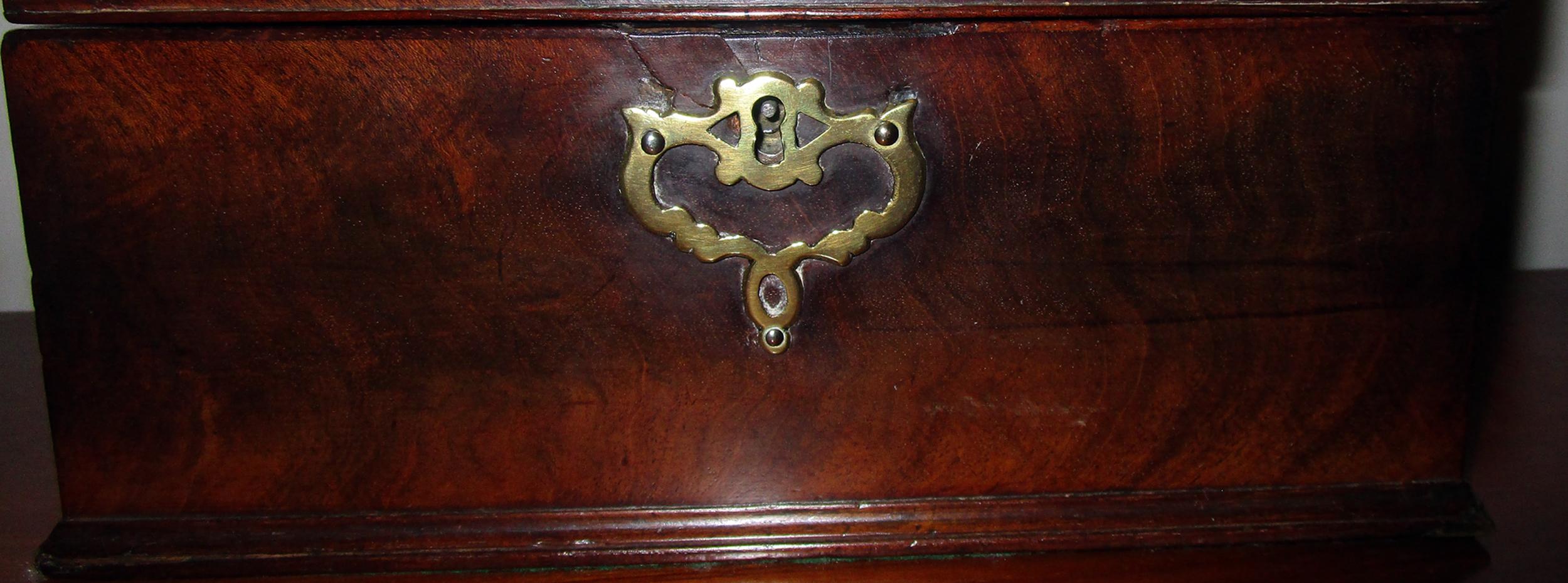 19th Century English Chippendale Style Mahogany Box 6