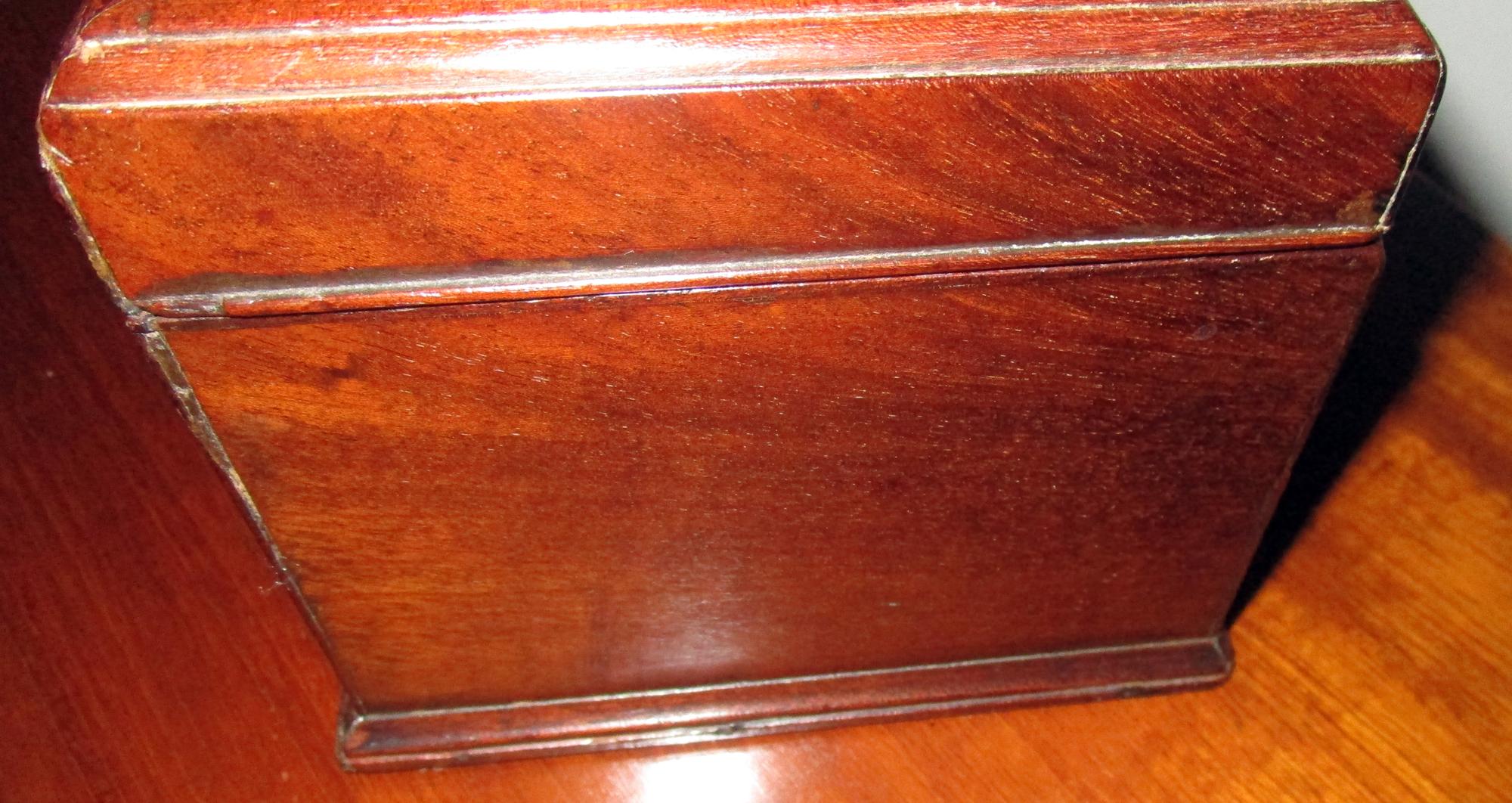 19th Century English Chippendale Style Mahogany Box 4