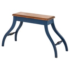 Antique 19th Century English Church Organ Seat