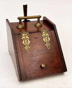 19th Century English Coal Hod or Scuttle