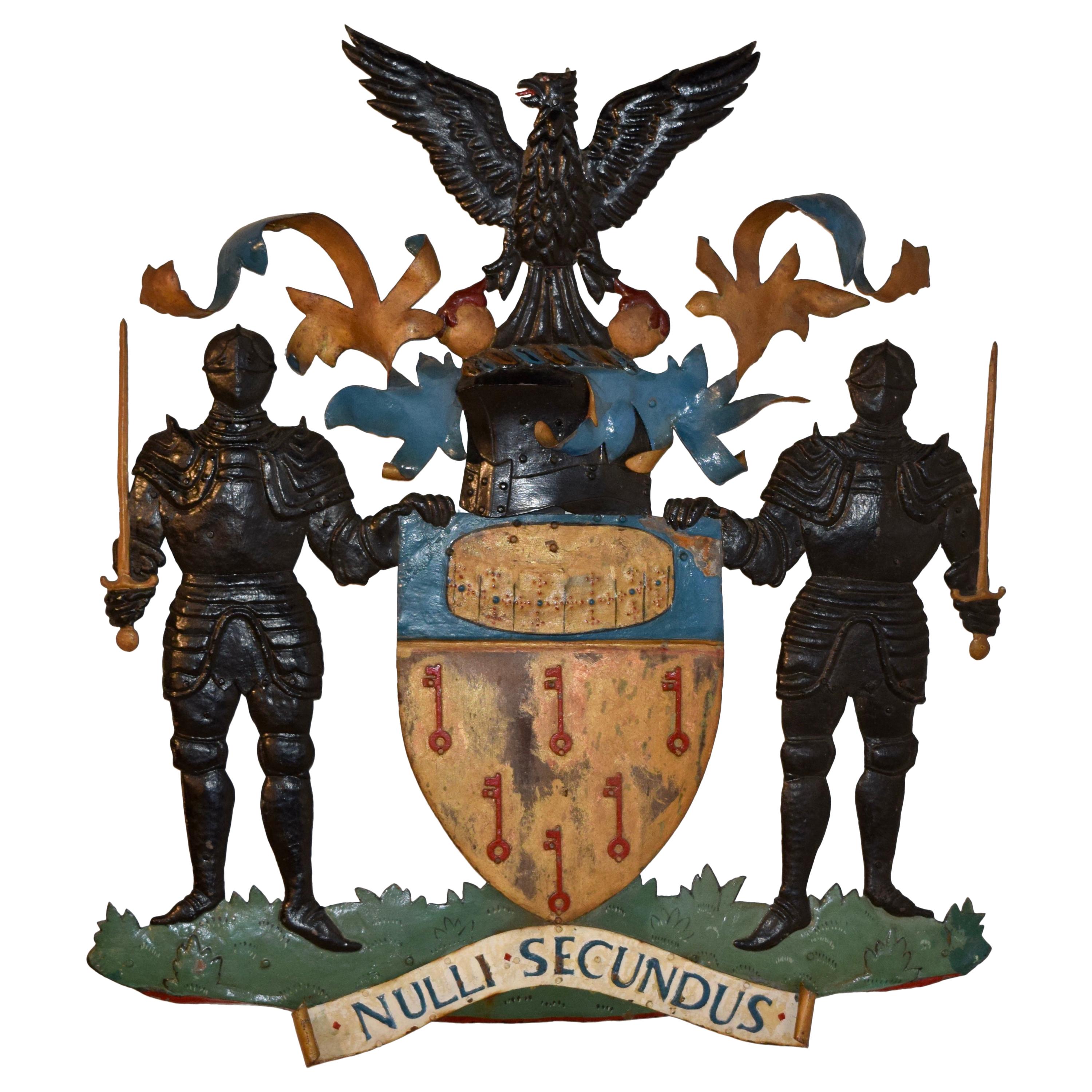 19th Century English Coat of Arms