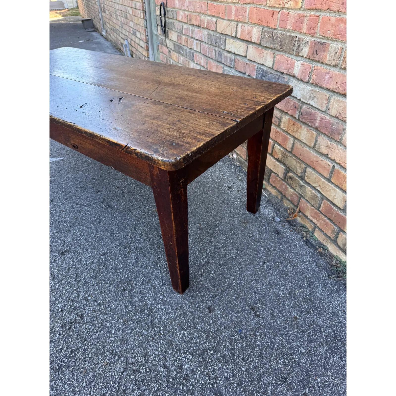 19th Century English Coffee Table For Sale 1