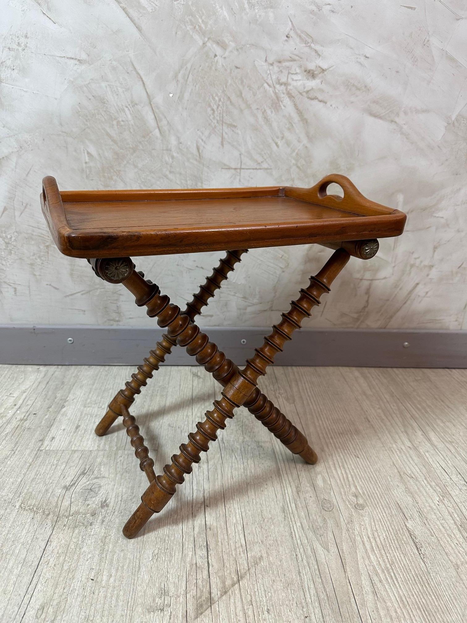 Colonial britannique Table à plateau colonial anglais du 19ème siècle, années 1890 en vente