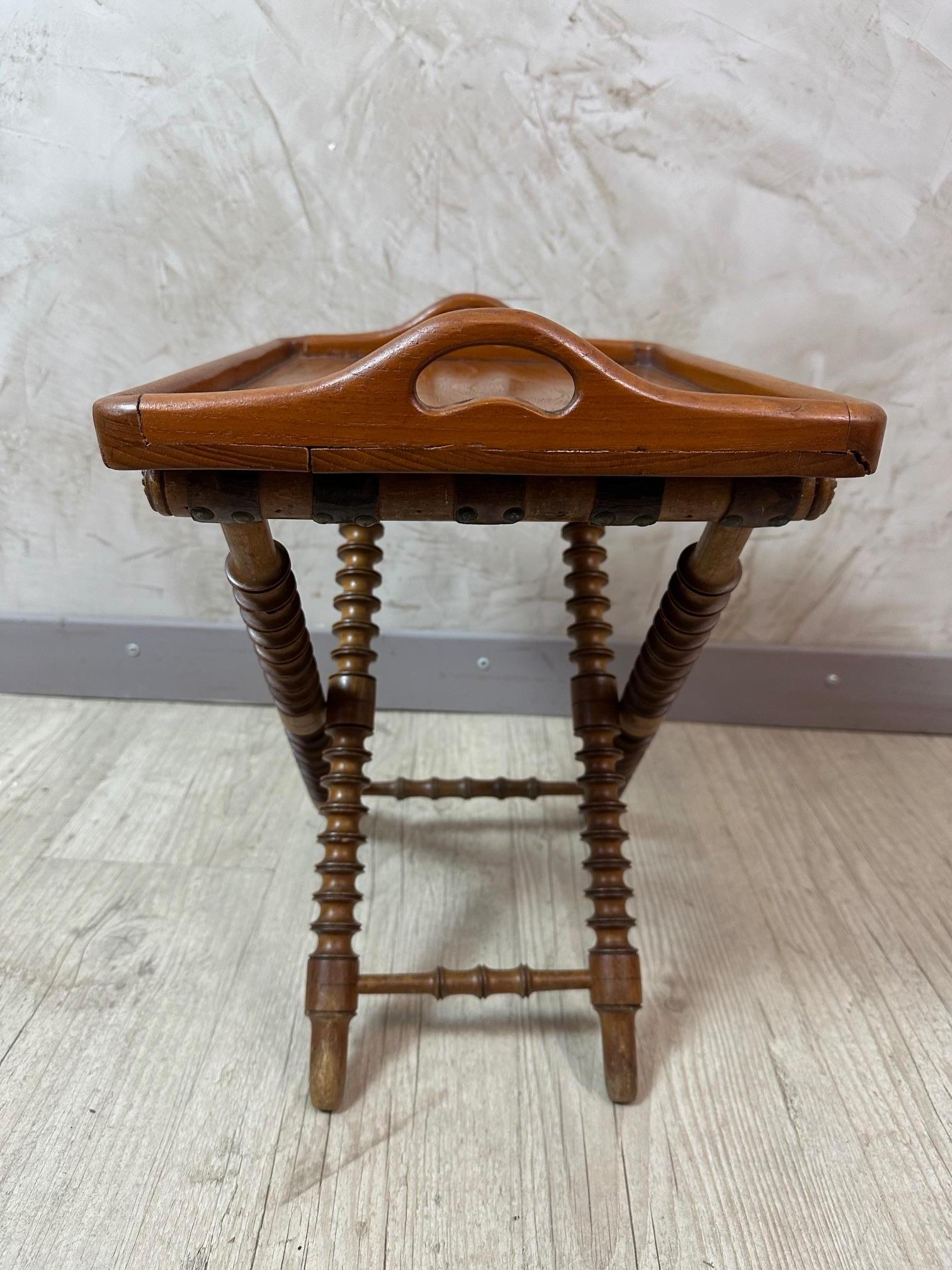 Fin du XIXe siècle Table à plateau colonial anglais du 19ème siècle, années 1890 en vente