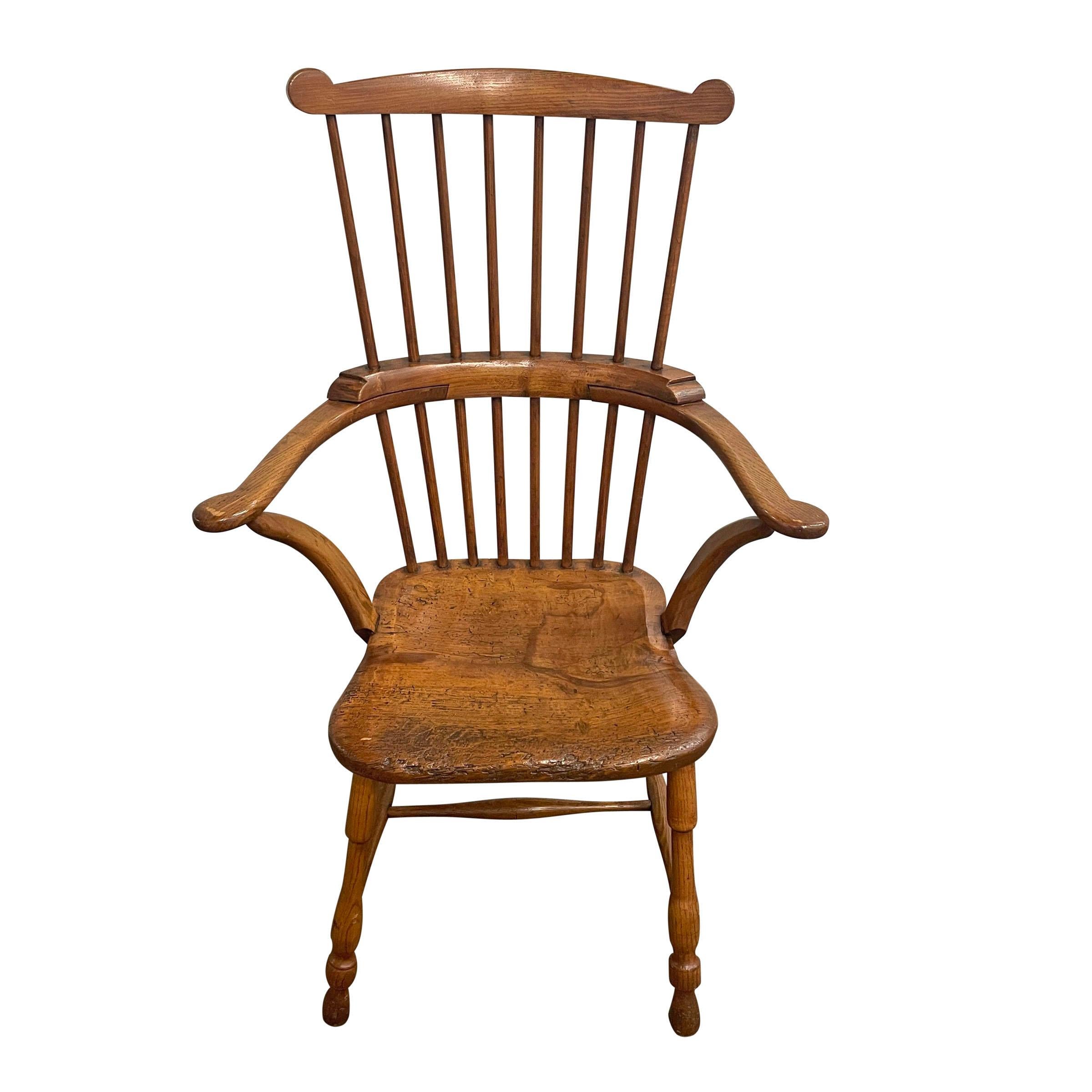 windsor comb back chair