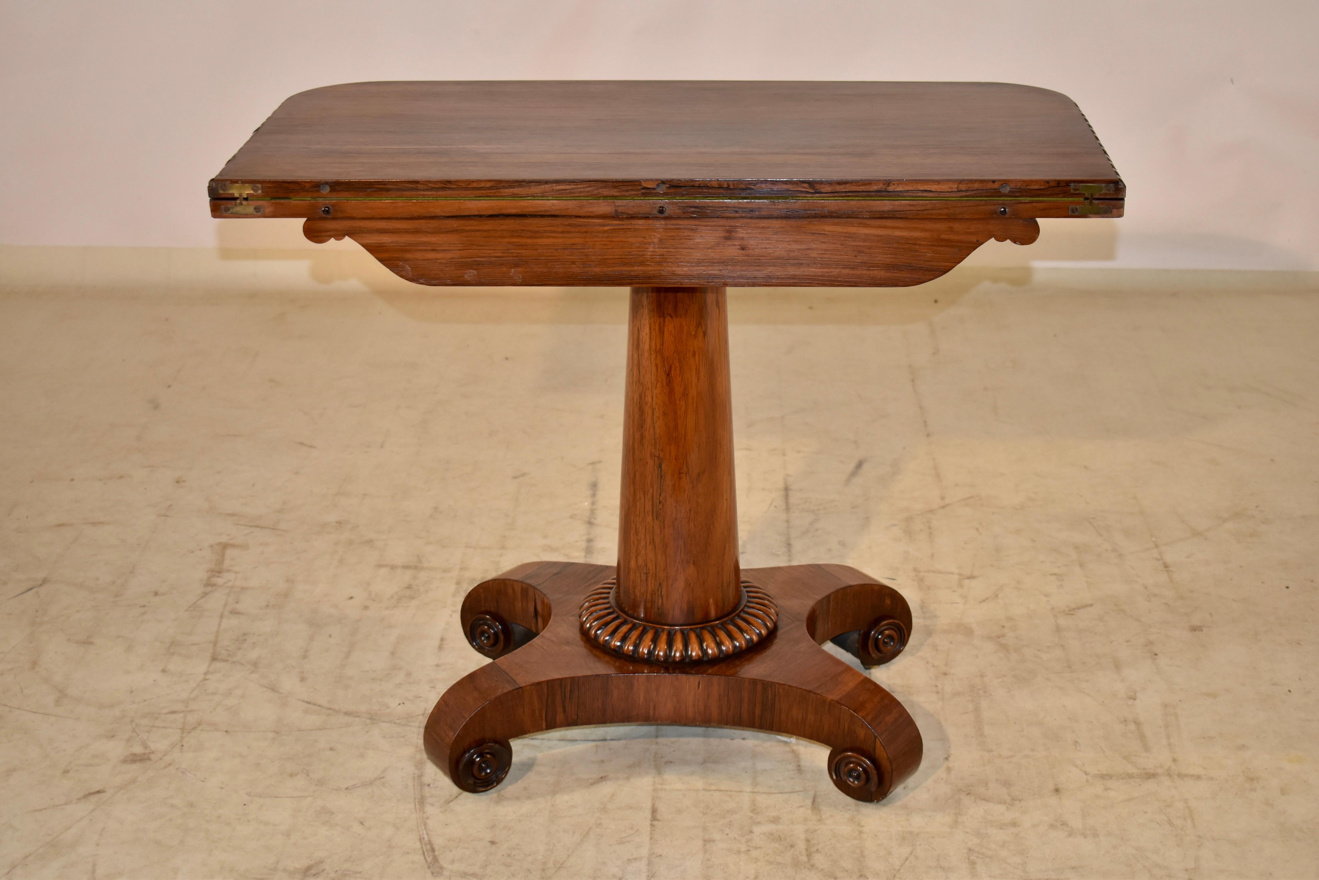 19th Century English Console or Games Table 7