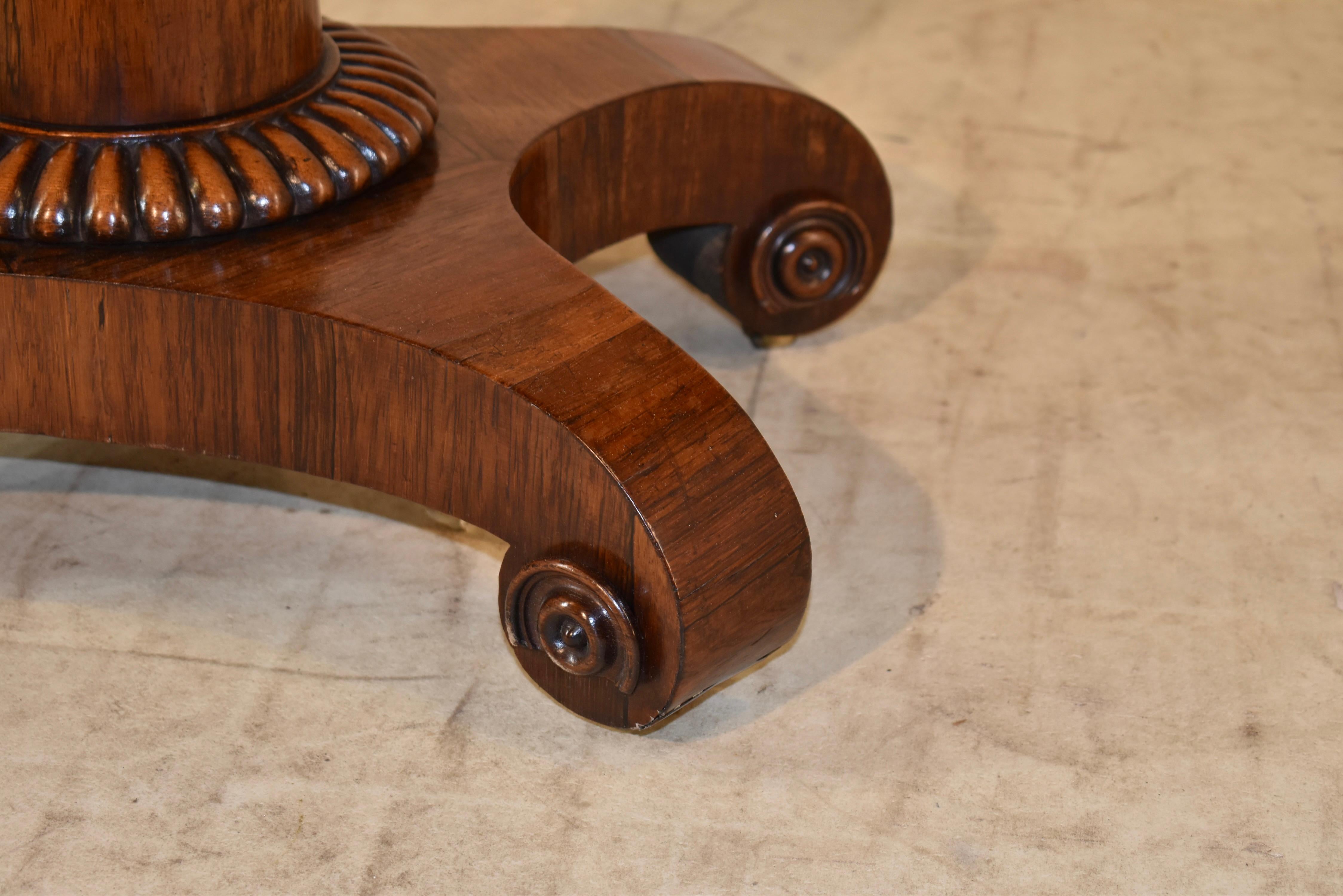 19th Century English Console or Games Table 8