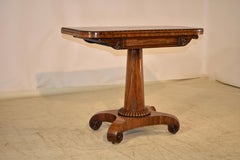 Console ou table à jeux anglaise du 19e siècle