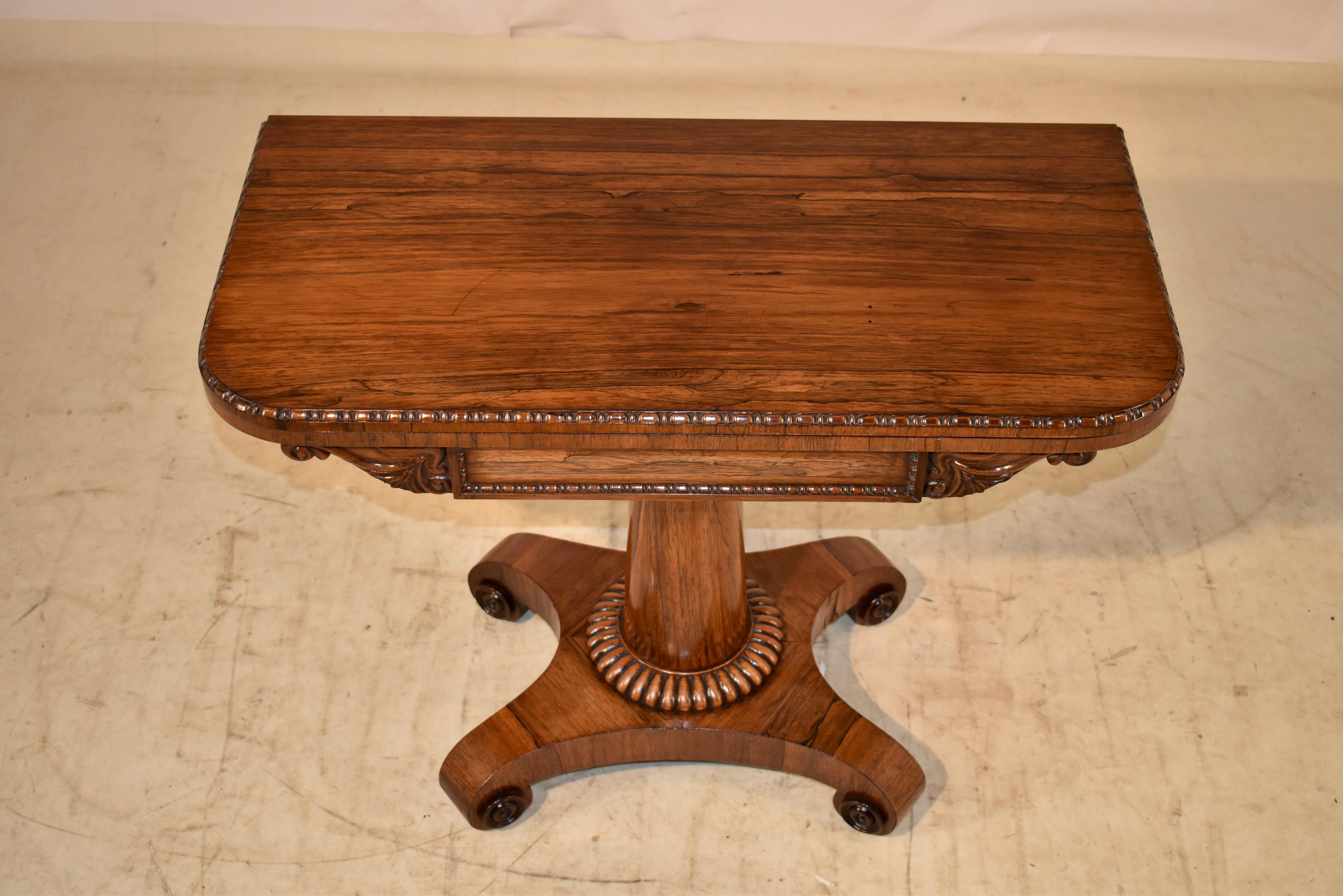 19th Century English Console or Games Table 2
