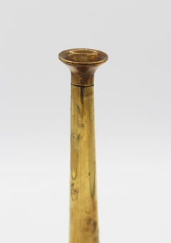19th Century English Copper and Brass Fox Hunting Horn