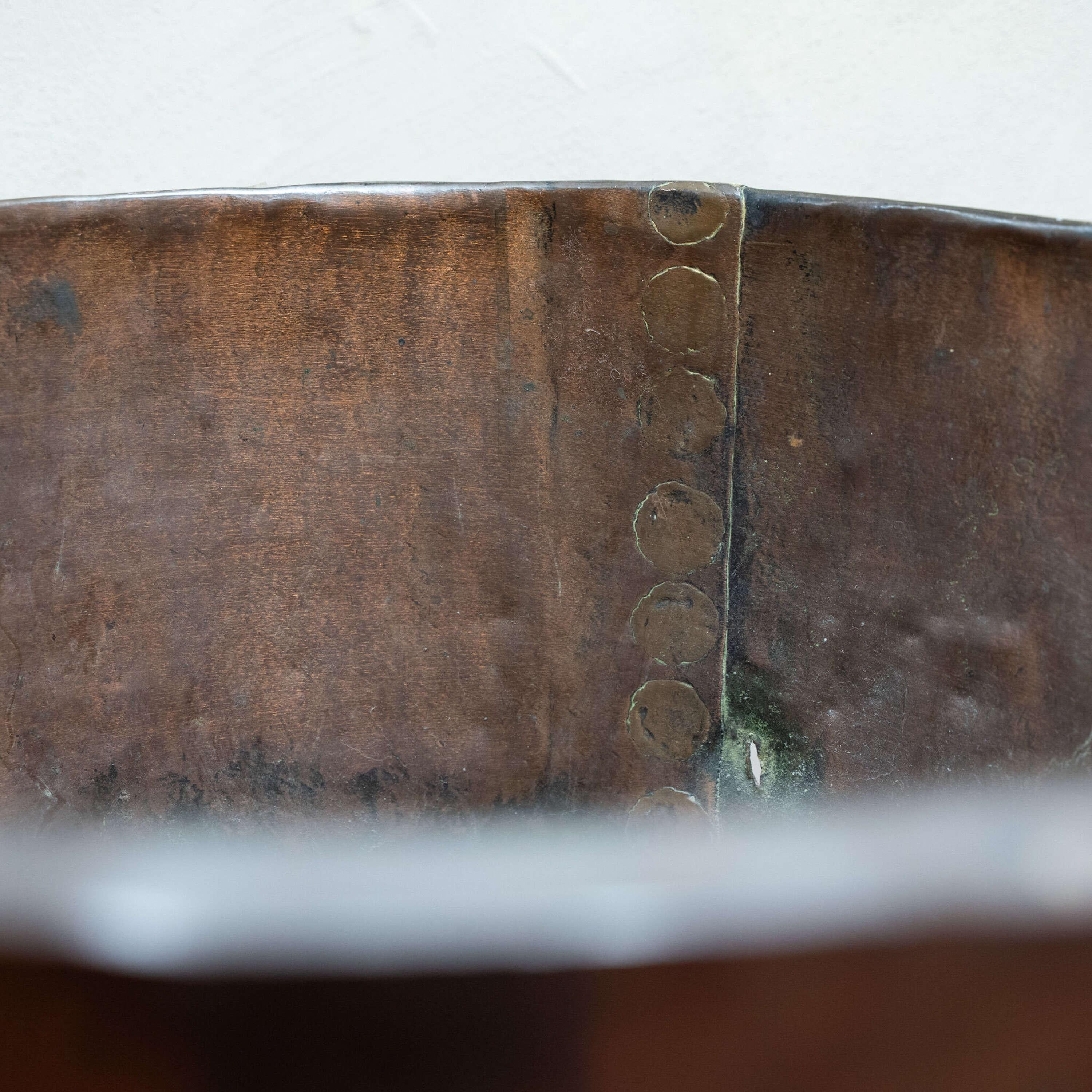 Caldero / Macetero de cobre inglés del siglo XIX en venta 1