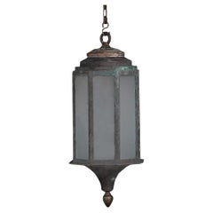 19th Century English Copper Lantern