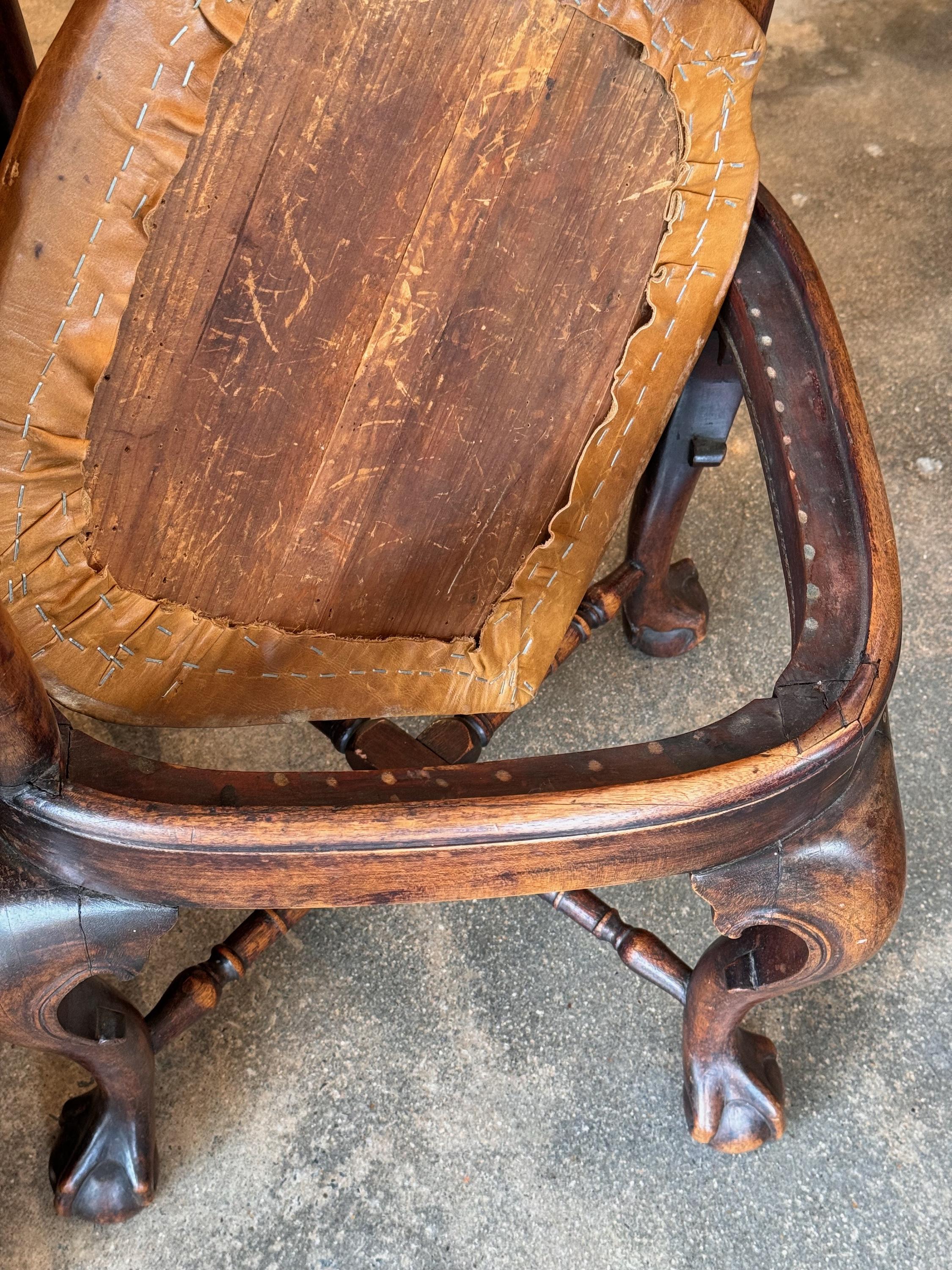19th Century English Corner Chair For Sale 6