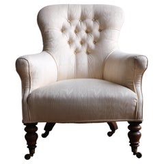 19th Century English Country House Armchair in the Manner of Holland and Sons 