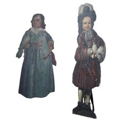 19th Century English Country House Dummy Boards in the 17th Century Style