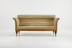 19th Century English Country House Mahogany Sofa